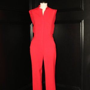 BCBG RED JUMPSUIT